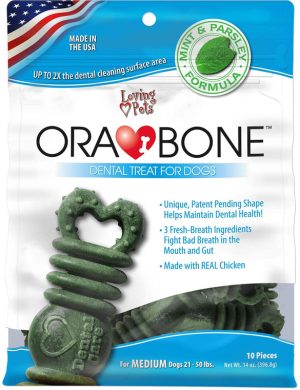 Ora-Bone Dental Treats for Dogs (14-15 oz. Bag)